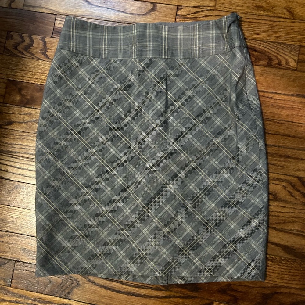 The Limited Plaid Skirt